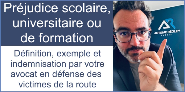 préjudice scolaire universitaire formation