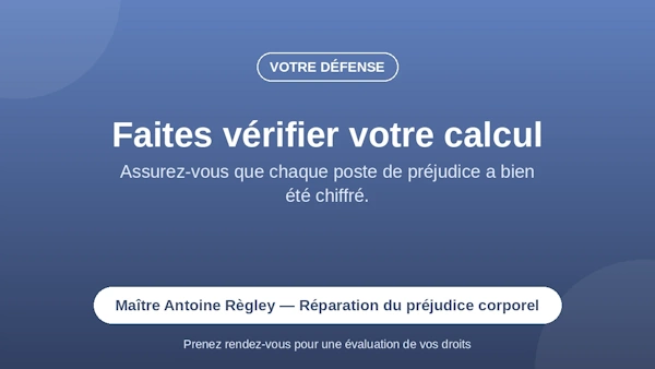 avocat indemnisation accidents routiers