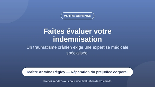 avocat indemnisation trauma cranien