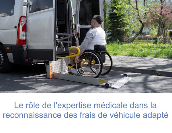 expertise frais de véhicule adapté