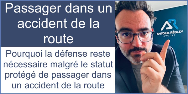 indemnisation accident de la route passager