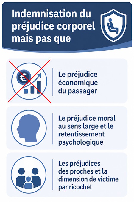 indemnisation préjudice corporel et autres
