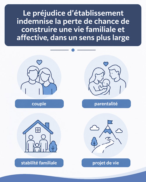 préjudice d'établissement définition